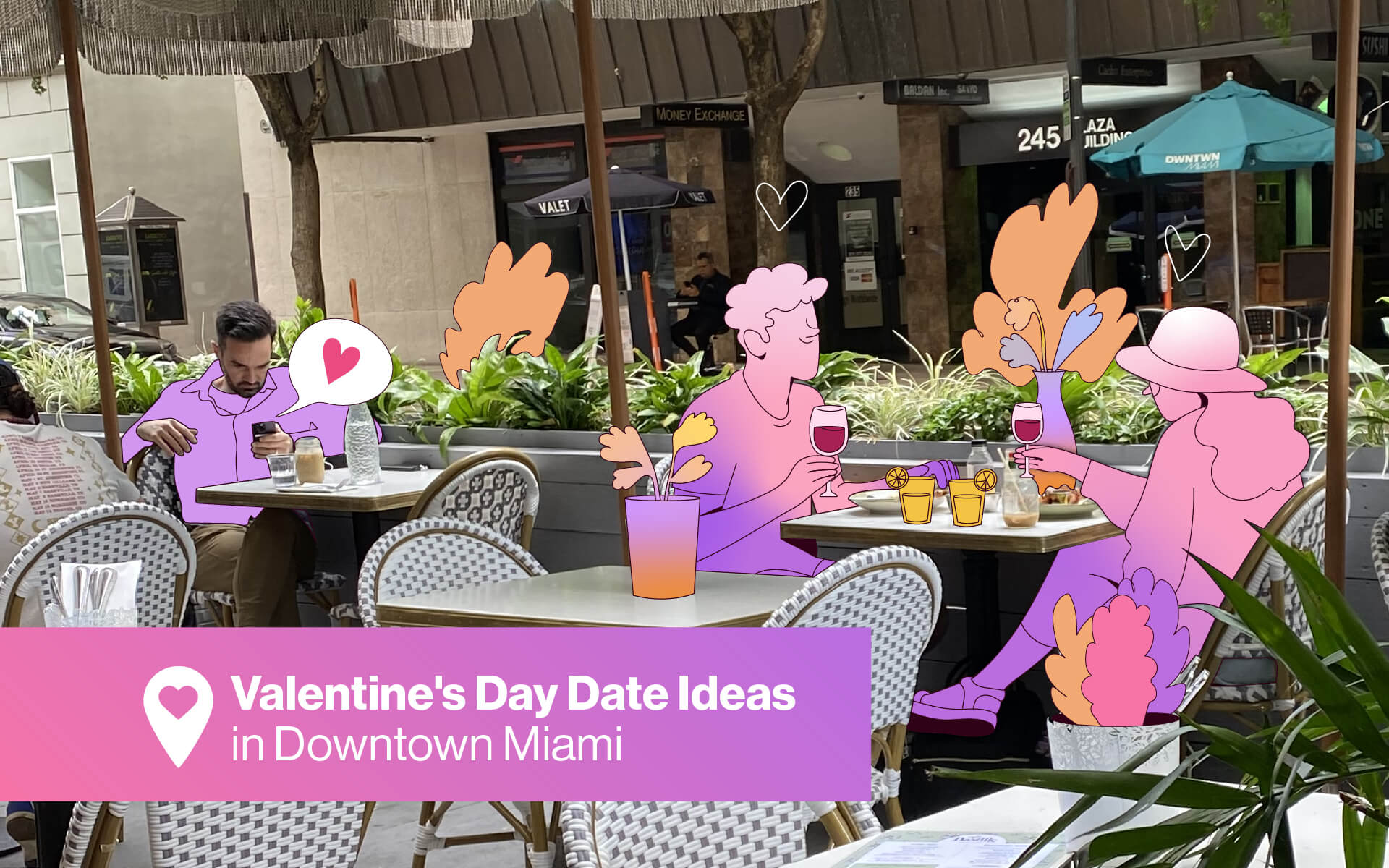 Valentine’s Day Date Ideas in Downtown Miami