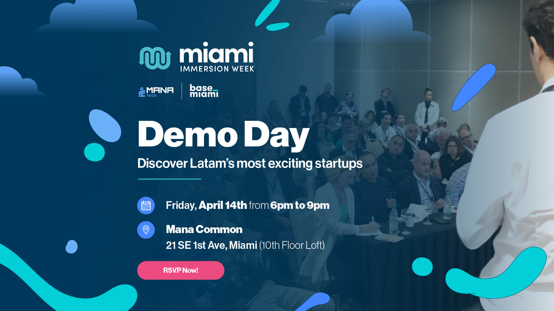 Mana Tech & Base Miami Announce LATAM Startups for Immersion Week