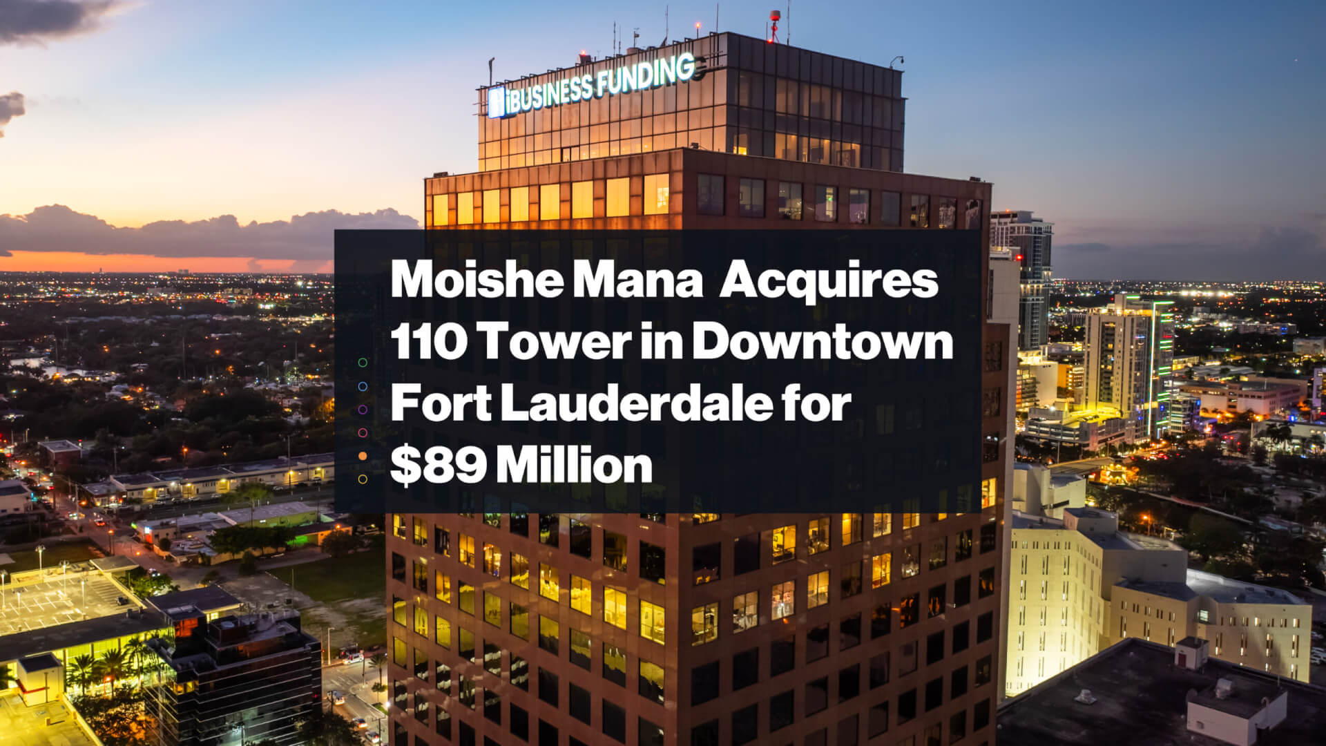 Moishe Mana Ft. Lauderdale Acquisition